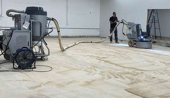 Concrete Floor Surface Preparation Contractor